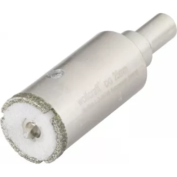 wolfcraft 5924000 Diamond Core Drill Bit 6 mm for Porcelain Stoneware, Granite, Tiles, Stainless Steel