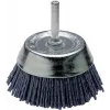 Wolfcraft nylon-toppborste, 1/4 inch (6,3 mm) skaft, 50 mm diameter, 4500 varv/min 2729000