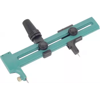 Wolfcraft 4151000 cirkelskärare för borrmaskiner, 30-120 mm skärdiameter, 30 mm max. skärdjup, HSS-klingor, 8 mm skaft