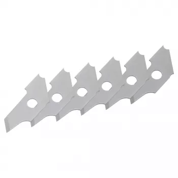 Wolfcraft 5893000 reservblad för hålkantsavgradare, 6 st