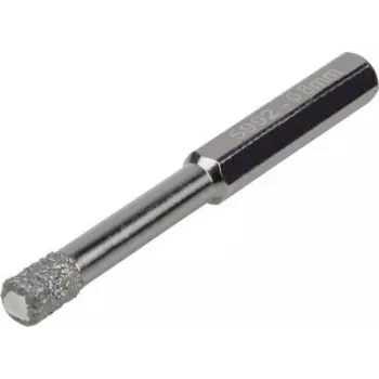 Wolfcraft 5992000 diamantborr 6 mm sexkantskaft för kakel, keramik, porslin, glas