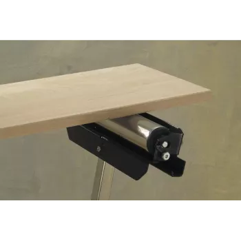 Wolfcraft 6102300 fällbar rullbock, höjdjusterbar 630-940 mm, 50 kg bärlast