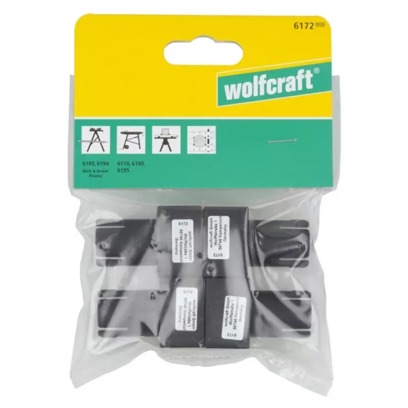 wolfcraft 6172000 spännbacksset för Master arbetsbänkar