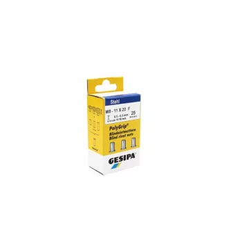 GESIPA PolyGrip® blindnitmutter M8 stålskaft 11x20 mm 25 st 1464915