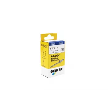 GESIPA PolyGrip® blindnit 4,0 x 10,0 mm stål/stål, 100 st 1464884