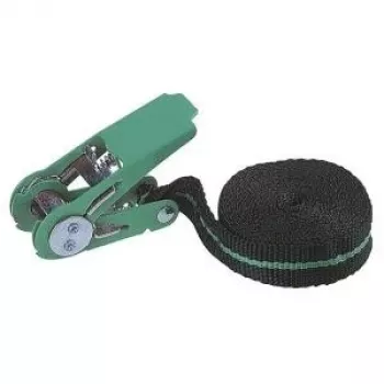 Wolfcraft 3418000 Enhetligt spännband med spärr, 4 m x 25 mm, LC 90 daN