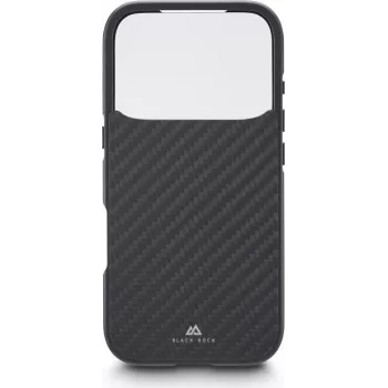 Black Rock Cover 360° glas för Apple iPhone 17 Pro äkta kolfiber 00080399