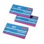 Herlitz dubbelnummerblock 1-1000, olika färger, 10 block 300010530