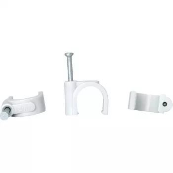 Heinrich Kopp kabelklämma med spik, buntdiameter 10-14 mm, grå, 50 st 347804088
