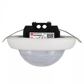 B.E.G. Brück PD4N-KNXs-BA-DE KNX Presence Detector, Flush-Mount Ceiling, 360°, White 93535