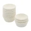 FACKELMANN 21615 muffins- & cupcakeformar, fettbeständigt bakplåtspapper, vit, 5,0 cm diameter, 250 st