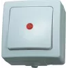 HEINRICH KOPP Paris 2-vägs vippströmbrytare, infälld, 250 V AC, 10 A, polarvit 566302004