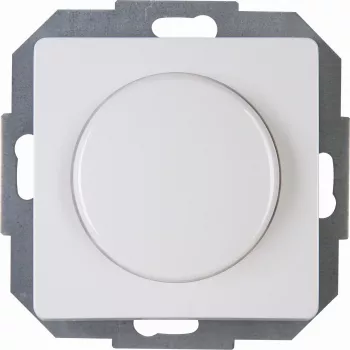 Kopp PARIS 843402085 tryckväxelbrytare med LED-dimmer, arktisvit