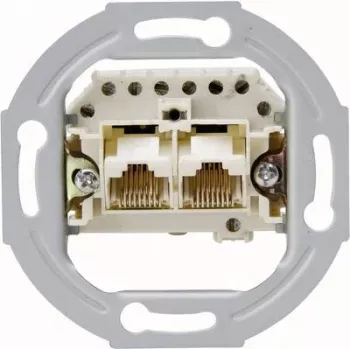 HEINRICH KOPP aluminium UAE/IAE/ISDN centralplatta insats 33369401