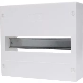 HEINRICH KOPP 344610006 utanpåliggande fördelningsskåp, 14 modulenheter, 1 rad, vit