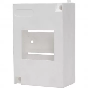 HEINRICH KOPP 347714006 utanpåliggande fördelningslåda, 7 moduler, 1 rad, IP40, vit