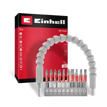 Einhell slagskruvmejselbits- och hylsnyckelset 1/2 inch 109283 (13 delar)