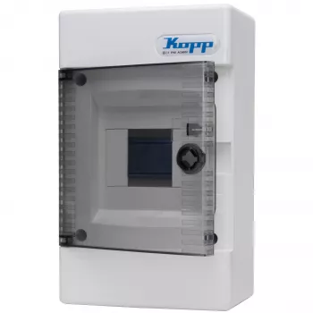 Kopp 350914040 fördelningslåda, 1 rad, 8 moduler