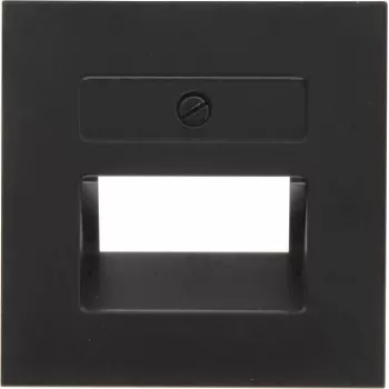 Kopp HK07-UAE täckplatta, svart matt, 1 modul 371750005