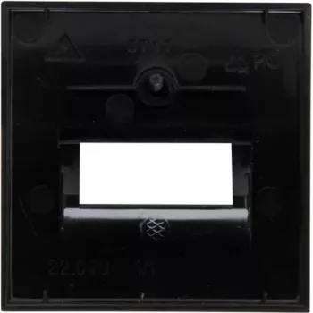 Kopp HK07-UAE täckplatta, svart matt, 1 modul 371750005