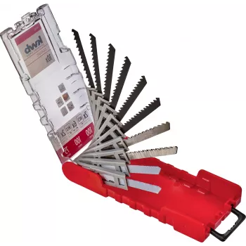 kwb 109180 sticksågbladsset, 10-delat, T-skaft, trä/metall/plast