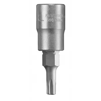 kwb 372020 Torx T20 1/4 inch sexkantsskruvbits, 25 mm, S2-stål