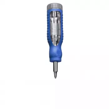 KWB bitskruvmejsel med magnetiskt snabbväxlande bithållare, 205 mm, 1/4 inch sexkant 116990