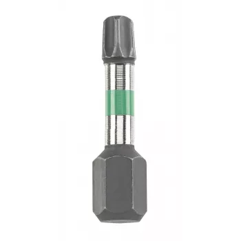 KWB 127230 Torx T30 sexkantig skruvbits, 25 mm, S2-stål, 1 st