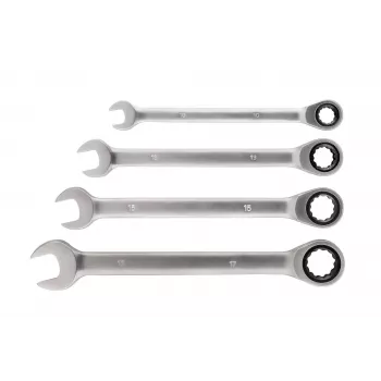 KWB 460490 dubbelringspärrnyckelset 4-delat 10-17 mm