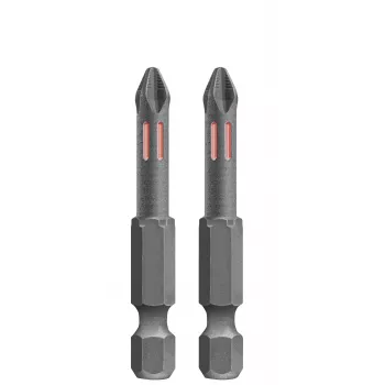 KWB 122053 Phillips PH3 sexkantiga skruvbits, 25 mm, 2-pack
