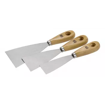 kwb 029997 spackelset 4 delar rostfritt stål flexibla blad 30-100 mm