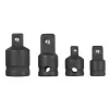 KWB 371600 hylsadapter 1/4 inch sexkant till 1/2 inch fyrkantsdrivning kromvanadin