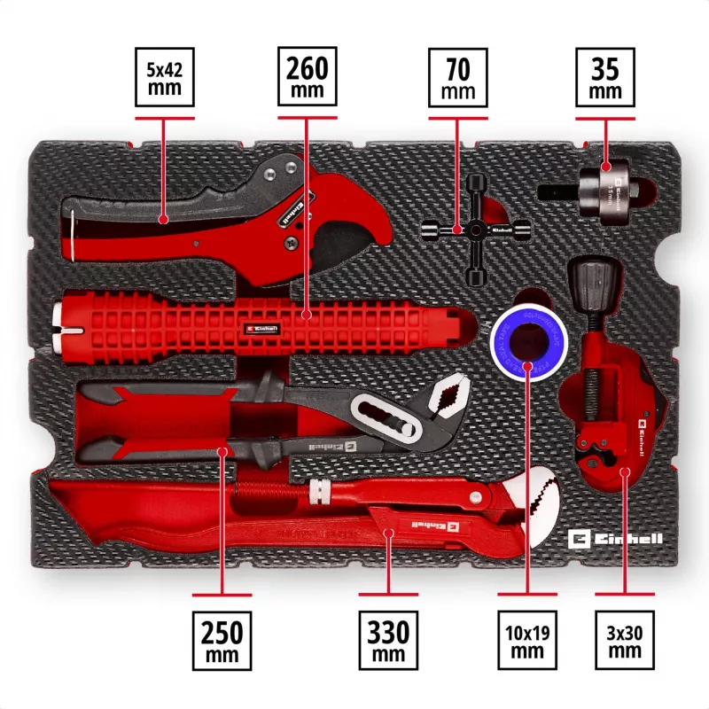 Einhell 370527 insatsset 8-delat (370527)