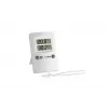 TFA Dostmann digital inomhus-/utomhustermometer vit (30.1009)