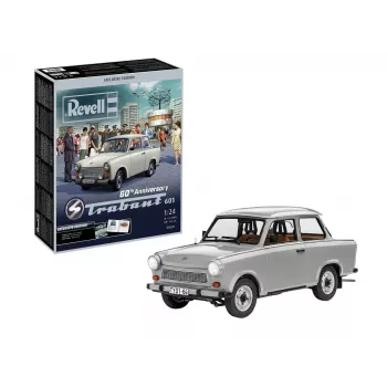 Revell 60-årsjubileum Trabant 601 Exclusive Edition 1:24 plastmodellbyggsats 05630