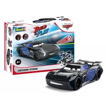 Revell B&P Disney Cars Jackson Storm bil med ljus & ljud 065639090