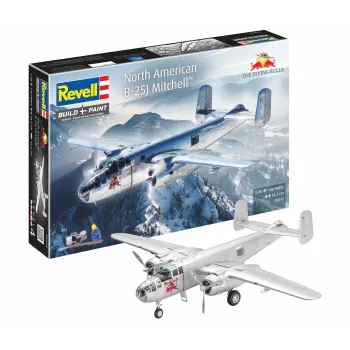 Revell 05643 Flying B-25J Mitchell flygmodellbyggsats, 1:48