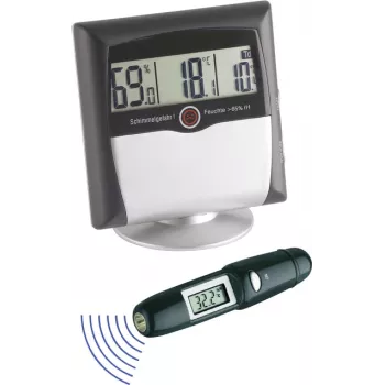TFA Dostmann 95.2008 digital väderstation svart
