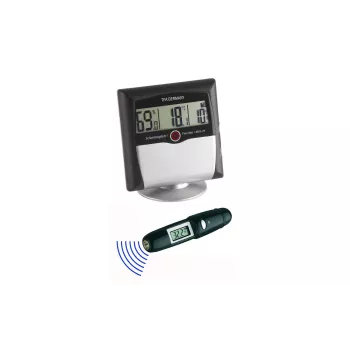 TFA Dostmann 95.2008 digital väderstation svart