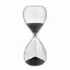 TFA Dostmann timglas transparent, antracit analog (18.6009.10.90)
