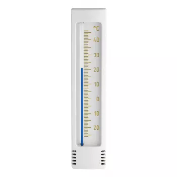 TFA Dostmann analog inomhus-/utomhustermometer, vit (12.3023.02)