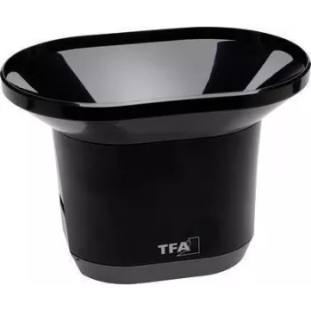TFA Dostmann 30.3233.01 trådlös regnsensor, 433 MHz, 0-300 mm/h, 0,1 mm upplösning, vit