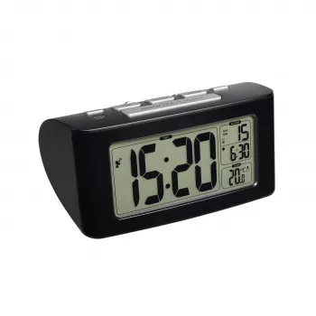 TFA Dostmann radioväckarklocka 60.2532.01 svart