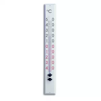 TFA Dostmann 12.2015 analog väggtermometer vit