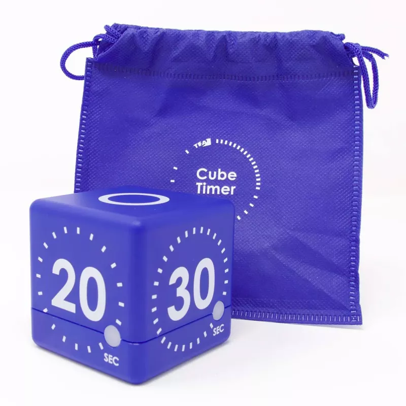 TFA Dostmann Timer CUBE digital kubtimer, blå 38.2036.06