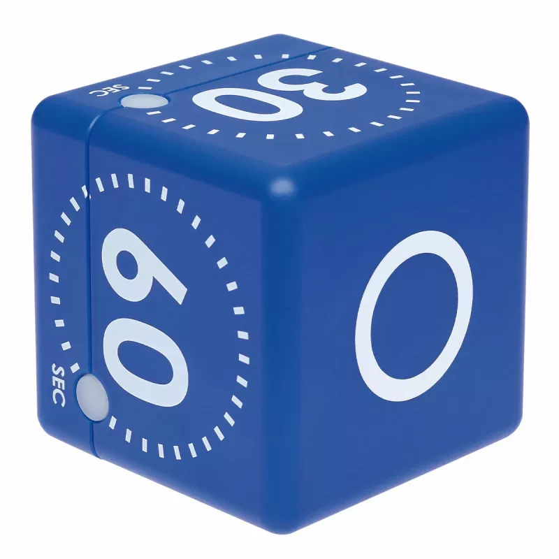 TFA Dostmann Timer CUBE digital kubtimer, blå 38.2036.06