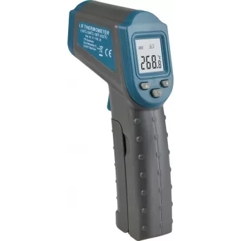TFA Dostmann RAY infraröd febertermometer beröringsfri, 32,0-42,9 °C kropp, 0-100 °C objekt, 25 minnesplatser, belyst LCD, tyst läge (31.1136.20)