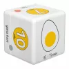 TFA Dostmann Cube Timer digital äggklocka, vit/gul (38.2041.07)