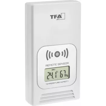 TFA Dostmann 30.3241.02 trådlös termo-hygrosensor 433 MHz
