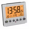 TFA Dostmann 60.2561.55 radioväckarklocka silver